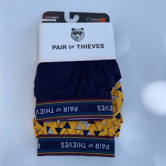 Pairs of Thieves Men’s Boxers. 2 Pieces in 1 Pack - Picture 1 of 4